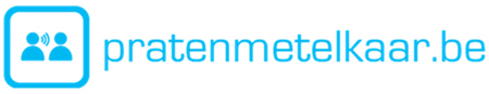 logo praten met elkaar